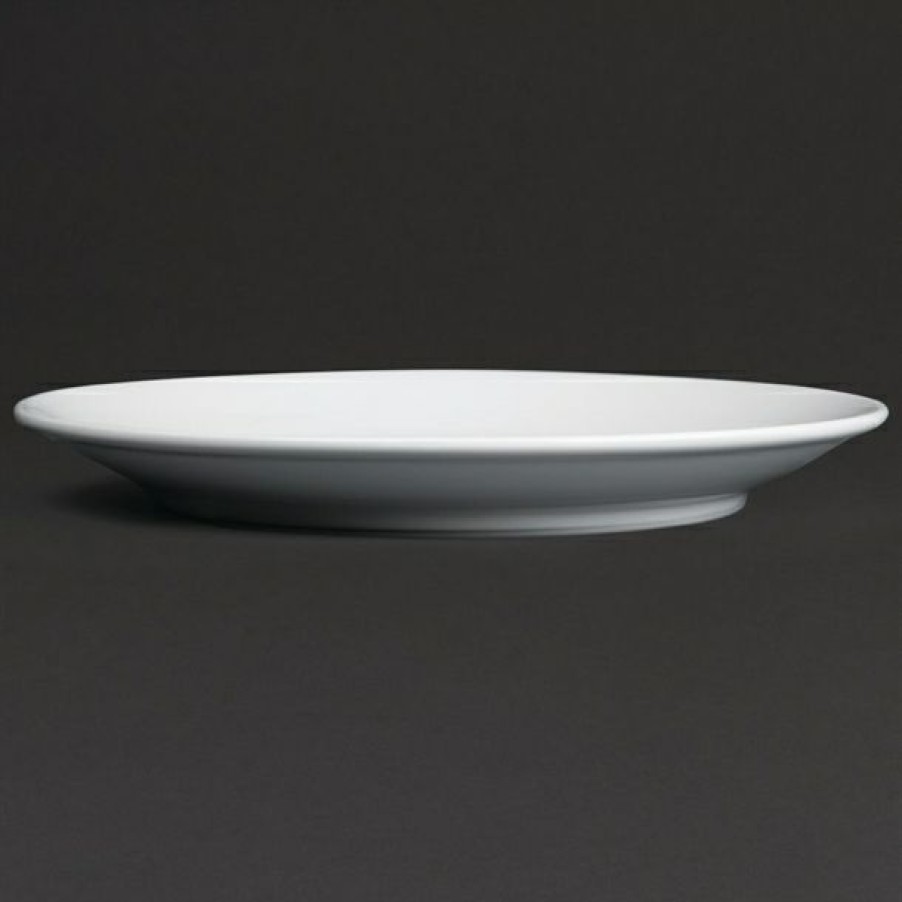 Crockery * | Typical Style Royal Porcelain Classic White Coupe Plates 260Mm (Pack Of 12)