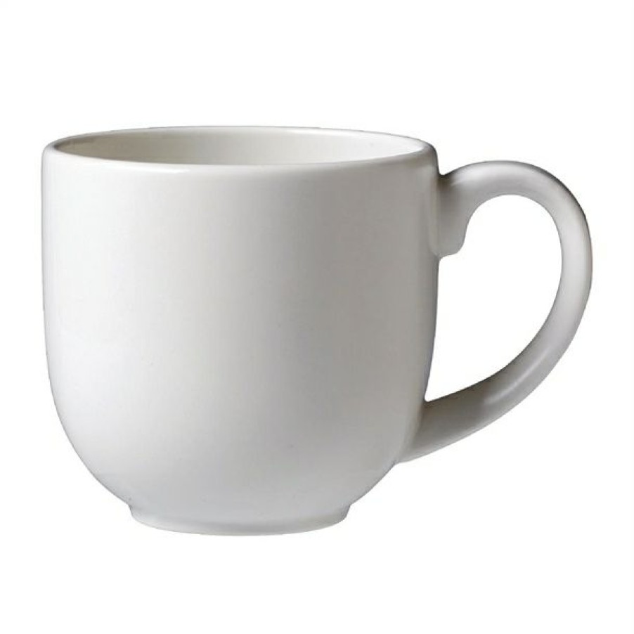 Crockery * | Flash Sale Steelite Taste City Mug White 285Ml (Pack Of 12)