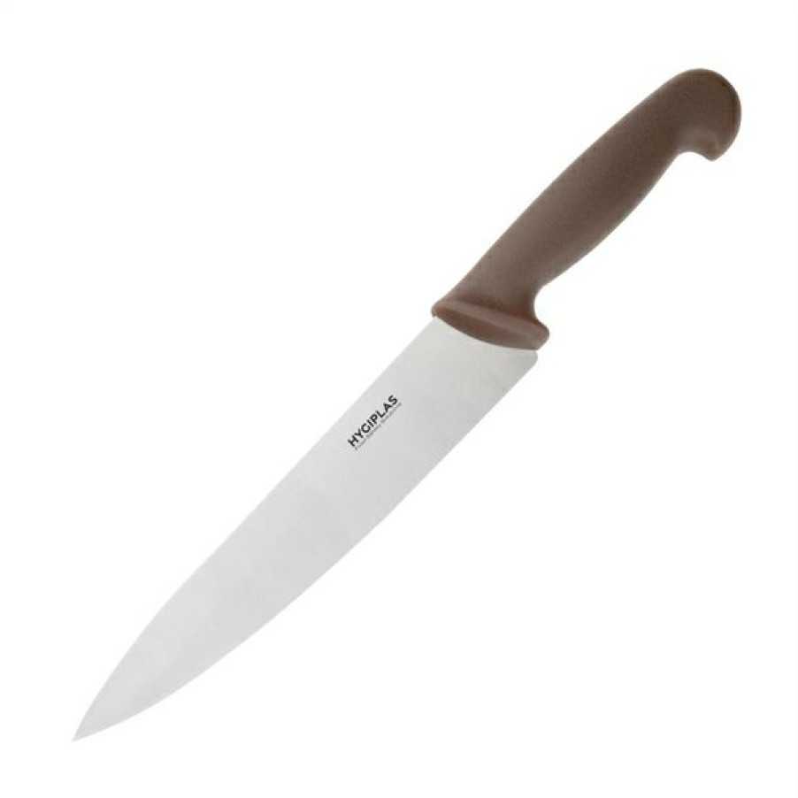 Kitchenware & Knives * | Outlet Hygiplas Chef Knife Brown 21.5Cm