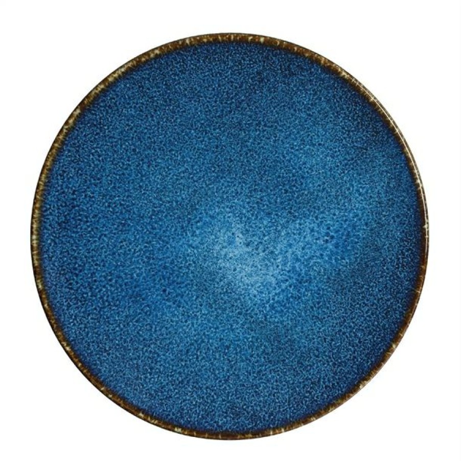 Crockery * | Typical Style Rene Ozorio Wabi Sabi Coupe Plates Indigo 152Mm (Pack Of 12)