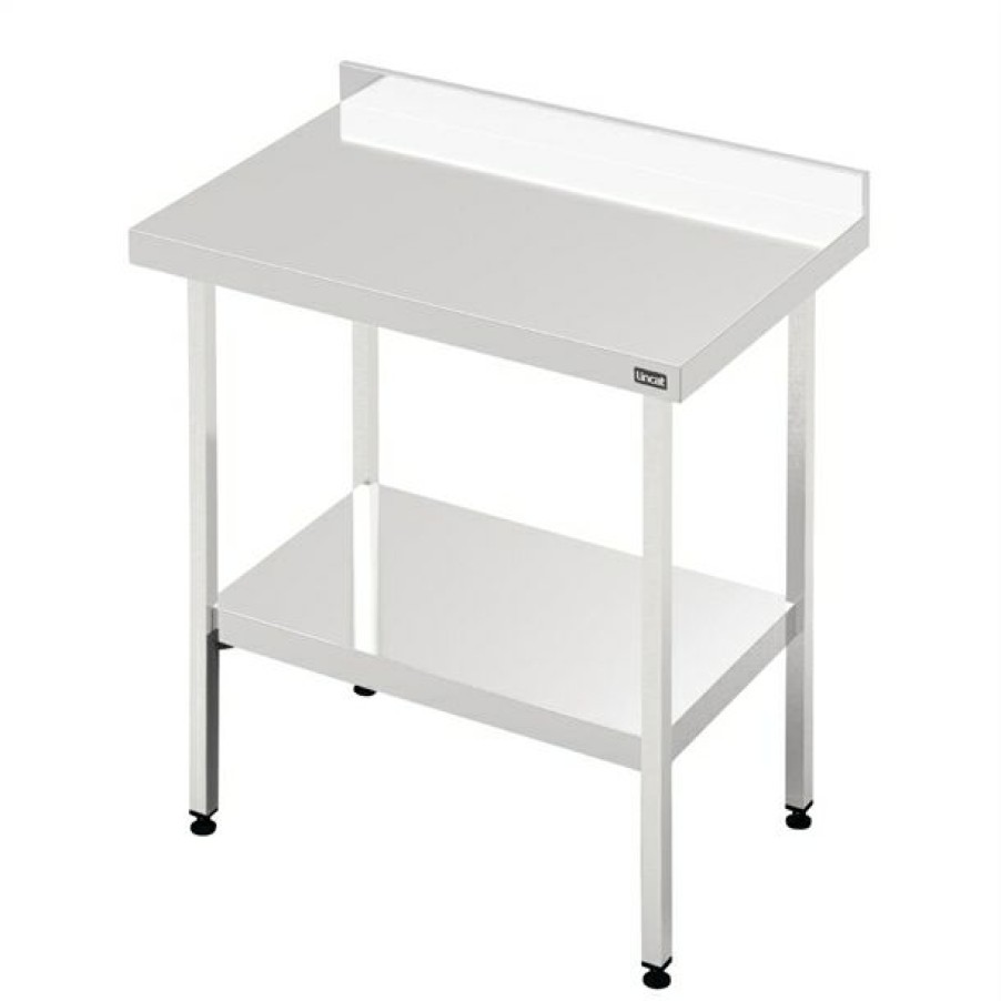 Furniture * | Opening Sales Lincat Stainless Steel Wall Table With Undershelf 650(D)Mm