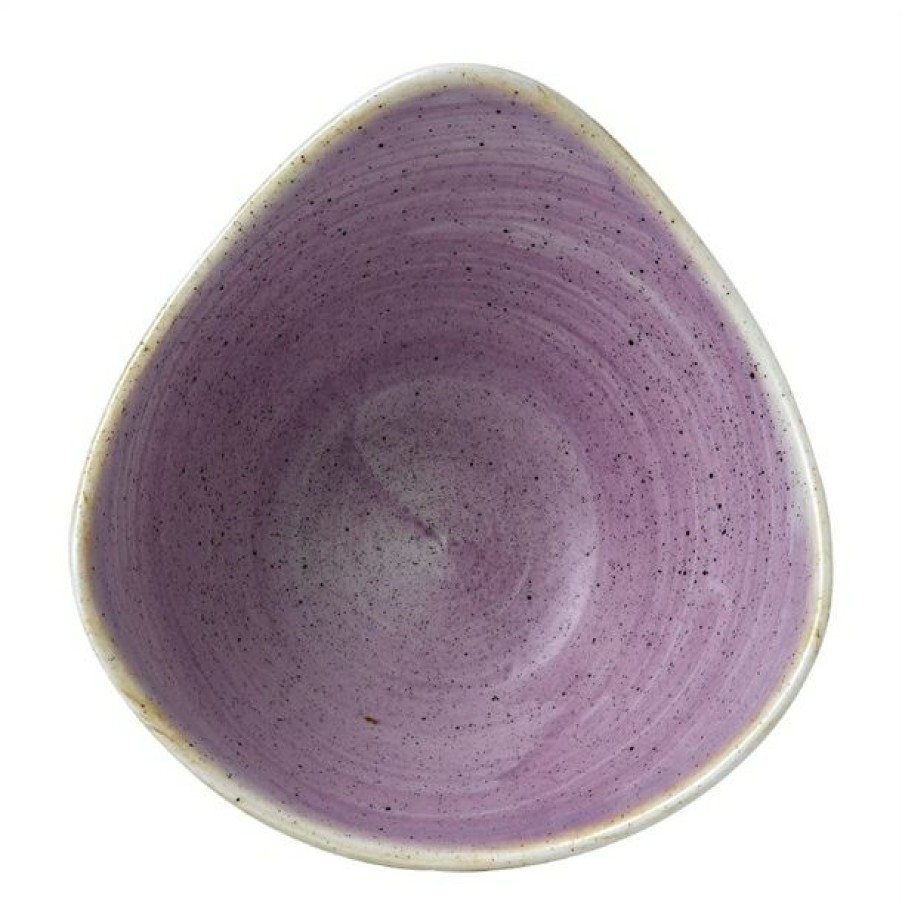 Crockery * | Best Sale Churchill Stonecast Lavender Lotus Bowl 152Mm (Pack Of 12)