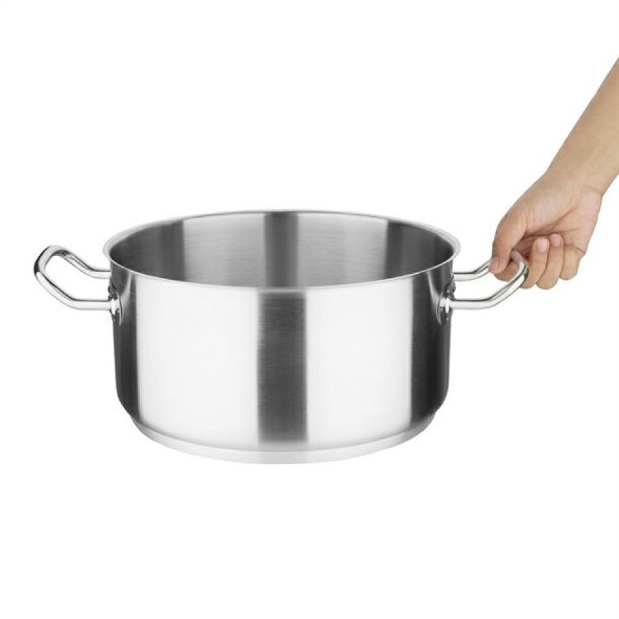 Kitchenware & Knives * | Typical Style Vogue Casserole Pan 7.5Ltr