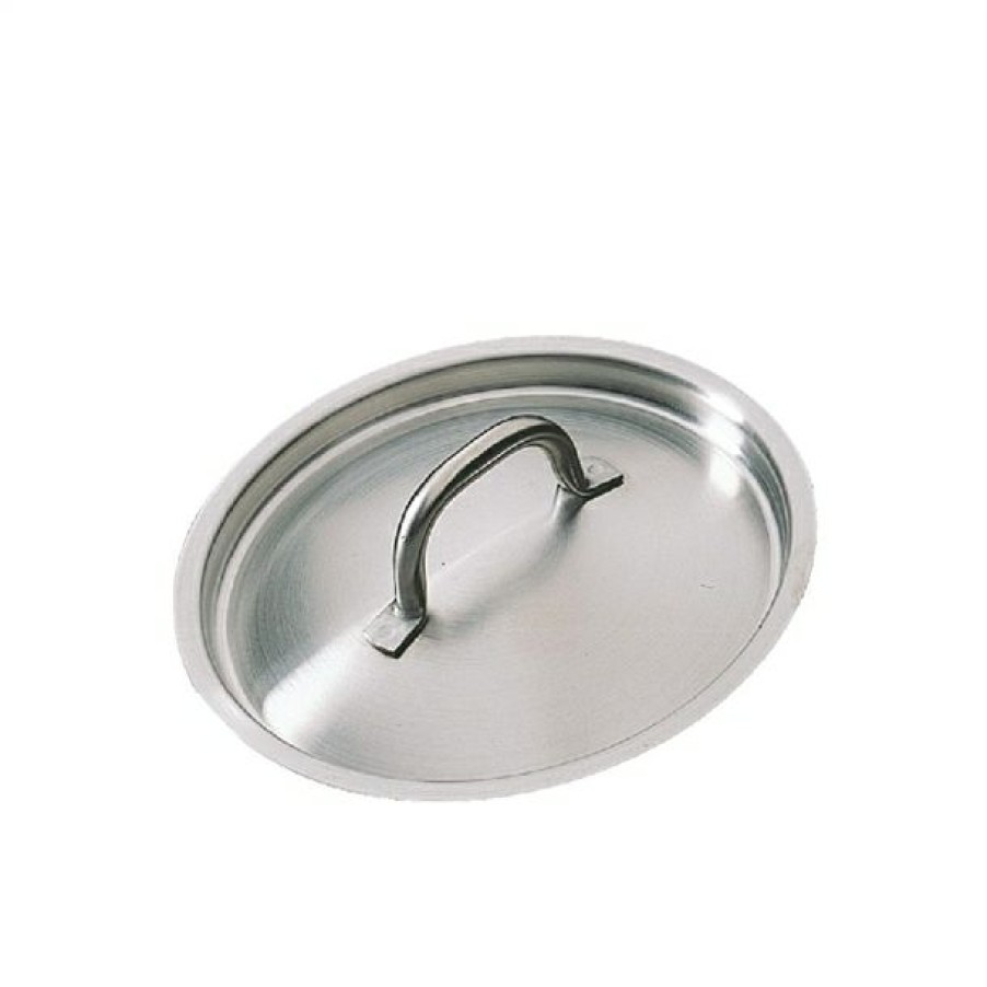 Kitchenware & Knives * | Free Delivery Matfer Bourgeat Stainless Steel Saucepan Lid 280Mm