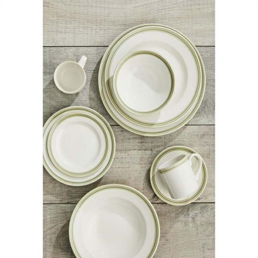 Crockery * | Excellent Quality Steelite Bead Sage Plates 165Mm (Pack Of 12)