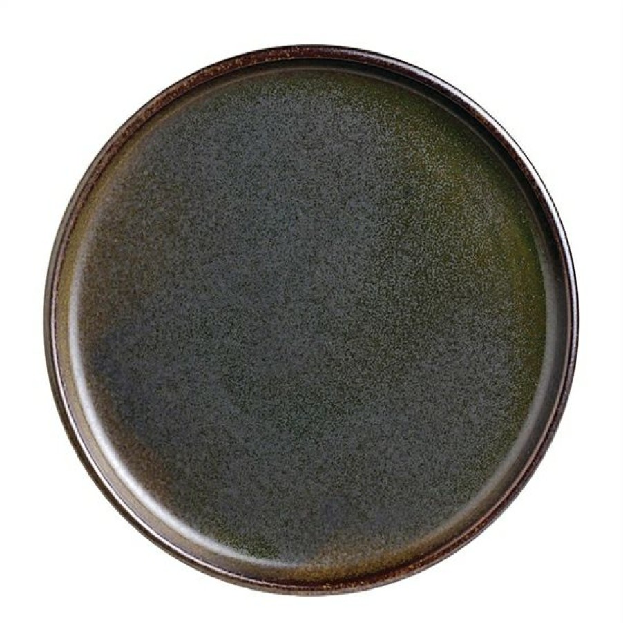 Crockery * | Bargain Sale Rene Ozorio Wabi Sabi Round Trays Slate 152Mm (Pack Of 12)