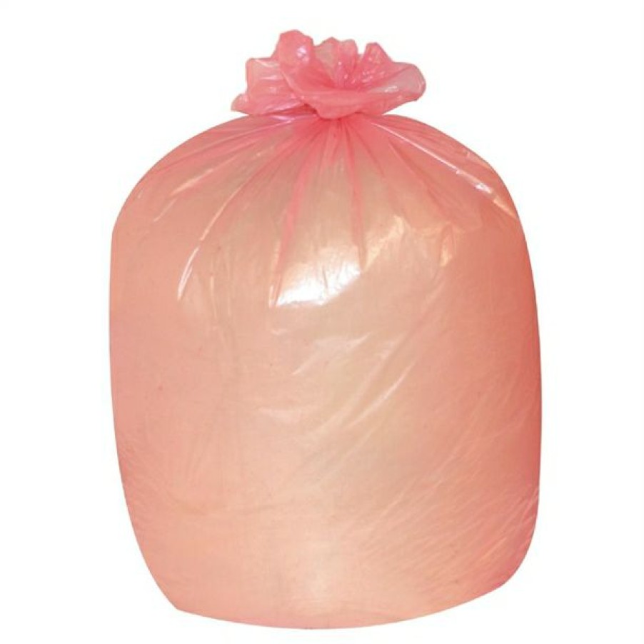 Consumables * | Latest Fashion Jantex Large Medium Duty Red Bin Bags 80Ltr (Pack Of 200)