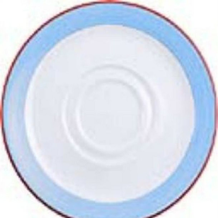 Crockery * | Best Sale Steelite Rio Blue Saucers 145Mm (Pack Of 36)