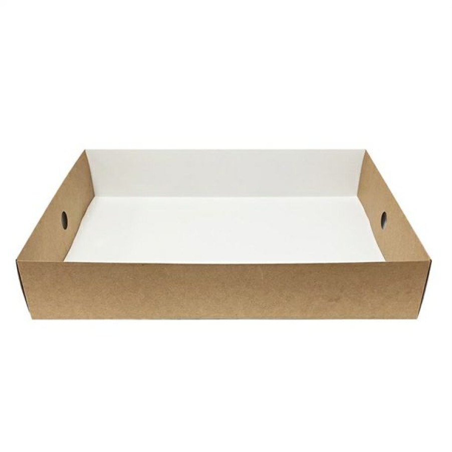 Consumables * | Discount Sale Fiesta Recyclable Insert For Large Platter Box Full Sized (Pack Of 50)