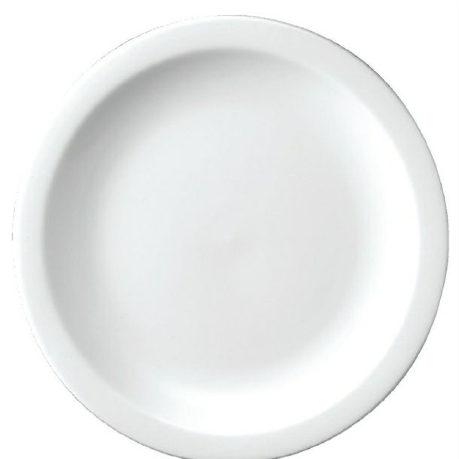 Crockery * | Outlet Churchill Whiteware Pizza Plates 280Mm (Pack Of 12)