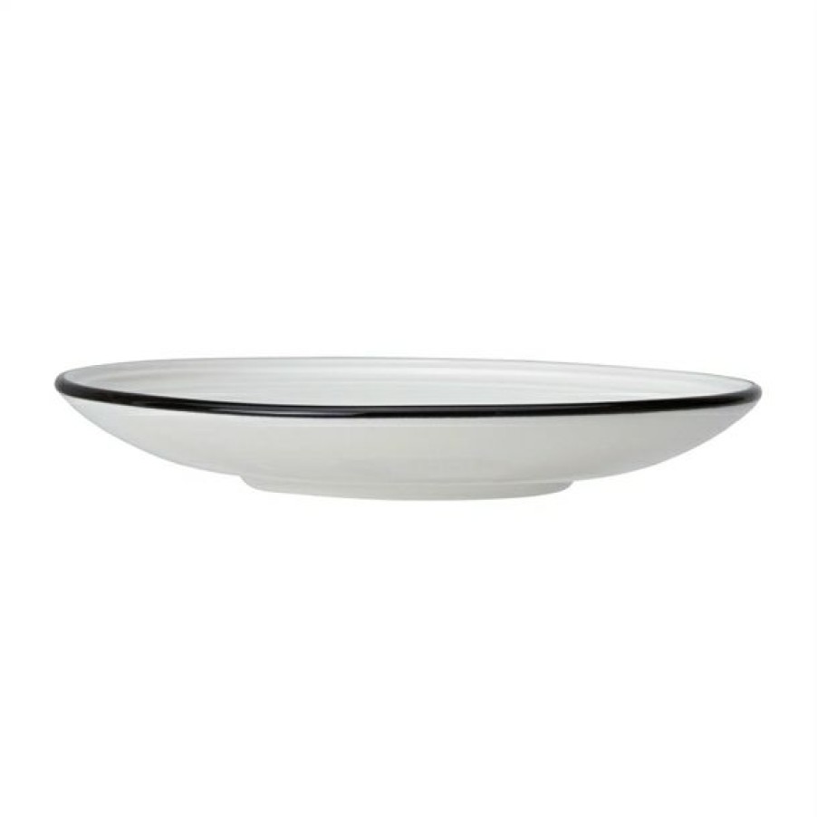 Crockery * | Discount Sale Steelite Bead Black Band Saucers 150Mm (Pack Of 12)