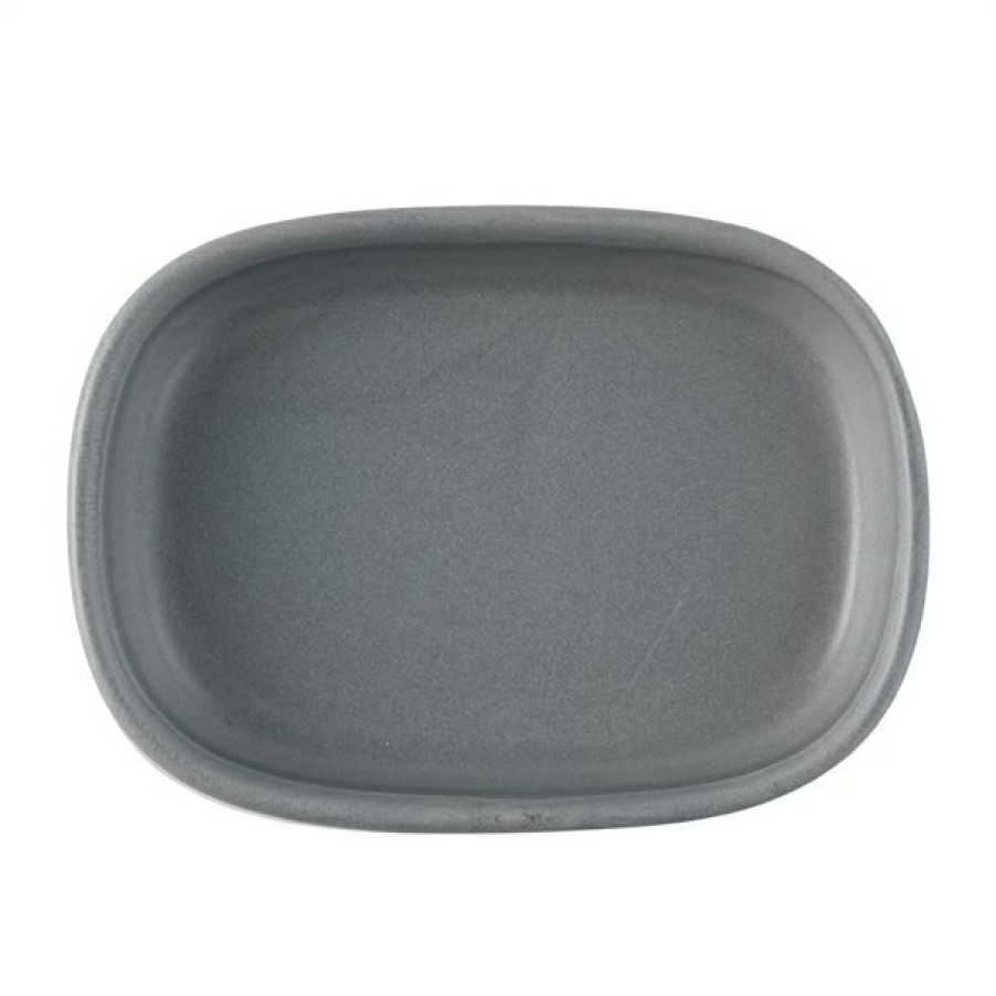 Crockery * | Free Delivery Churchill Emerge Seattle Tray Grey 170X117X33Mm (Pack Of 6)