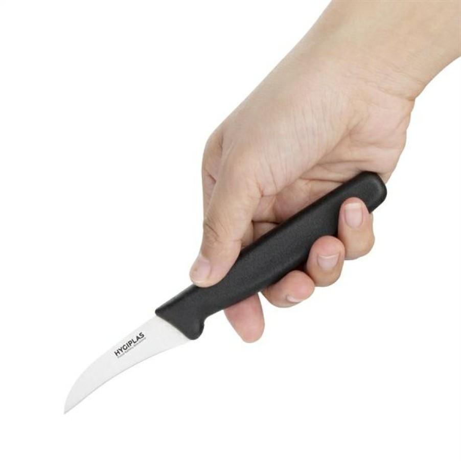 Kitchenware & Knives * | Exquisite Gifts Hygiplas Paring Knife Black 6.5Cm