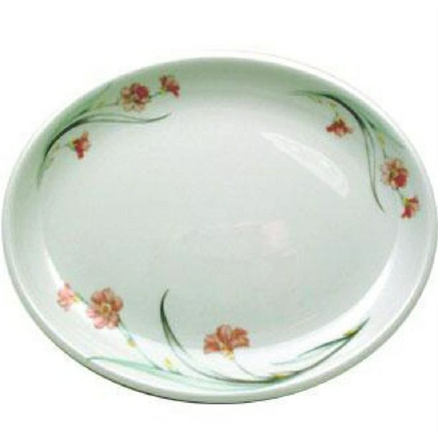 Crockery * | Free Delivery Churchill Nova Chelsea Oval Platters 280Mm (Pack Of 12)