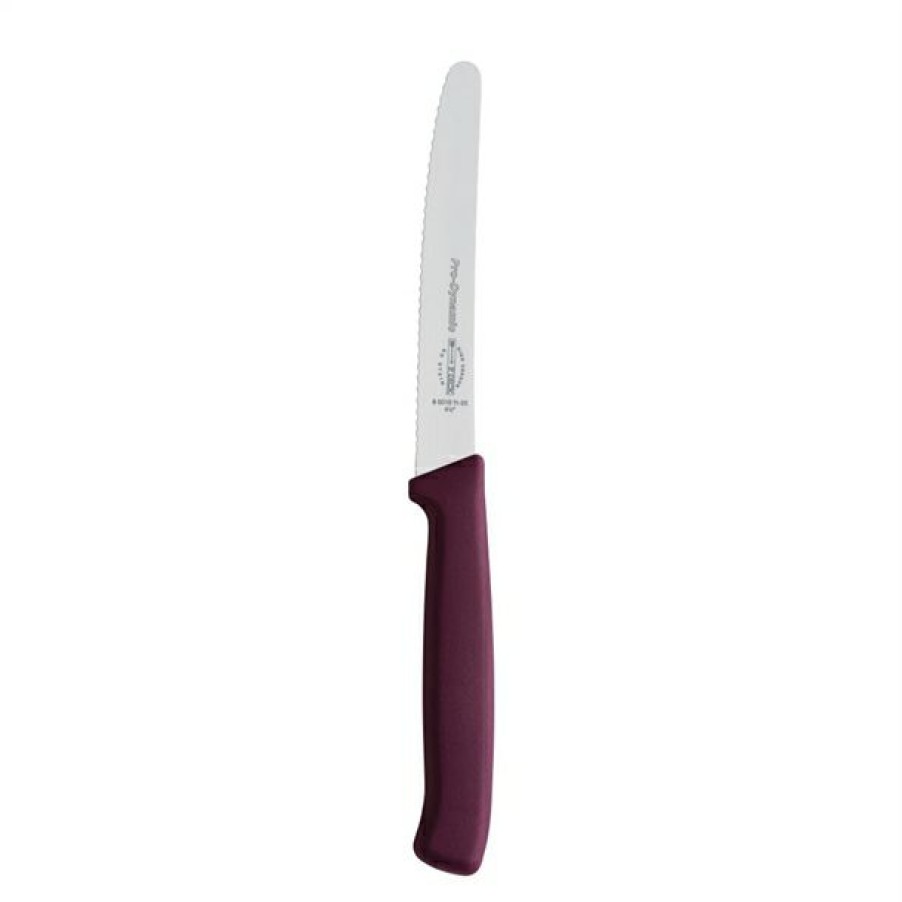 Kitchenware & Knives * | Best Price Dick Pro Dynamic Serrated Utility Knife Purple 11Cm