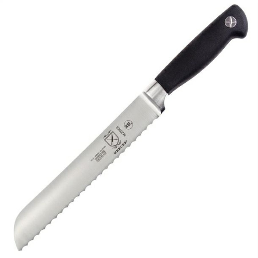 Kitchenware & Knives * | Bestsellers Mercer Culinary Genesis Precision Forged Bread Knife 20.3Cm