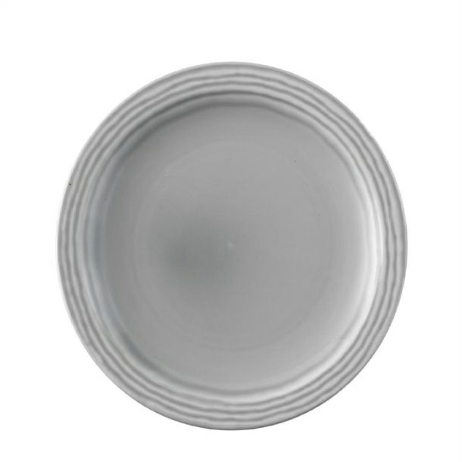 Crockery * | Free Delivery Dudson Harvest Norse Nova Plate Grey 203Mm (Pack Of 12)