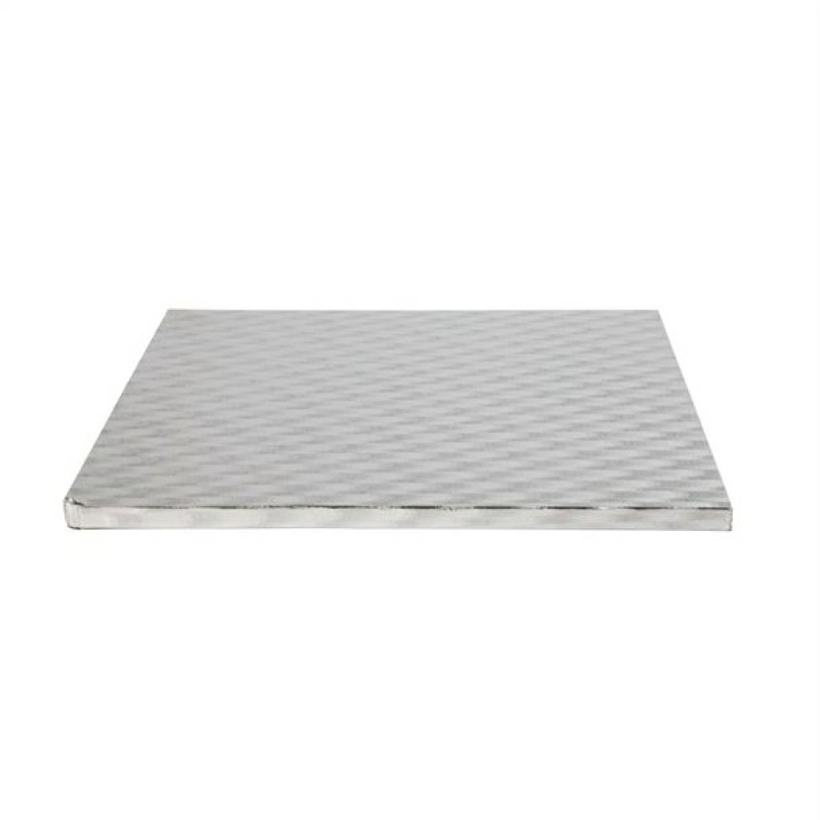 Consumables * | Reliable Quality Pme Square Cake Board 12In