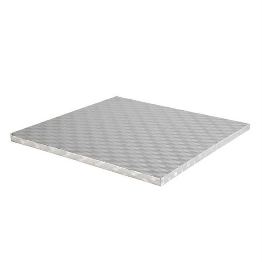 Consumables * | Reliable Quality Pme Square Cake Board 12In