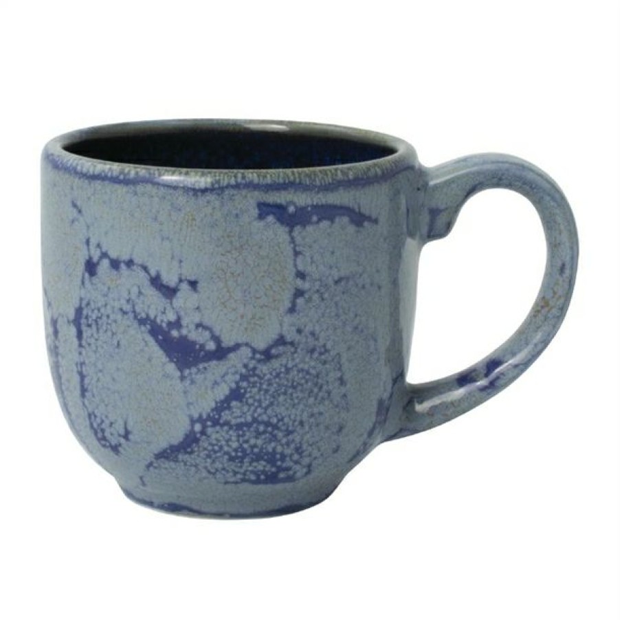 Crockery * | Opening Sales Steelite Aurora Vesuvius Mugs Lapis 114Ml (Pack Of 12)