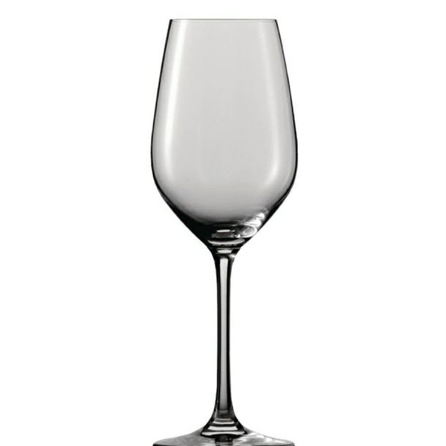 Glassware * | Sale Schott Zwiesel Vina Crystal White Wine Goblets 279Ml (Pack Of 6)