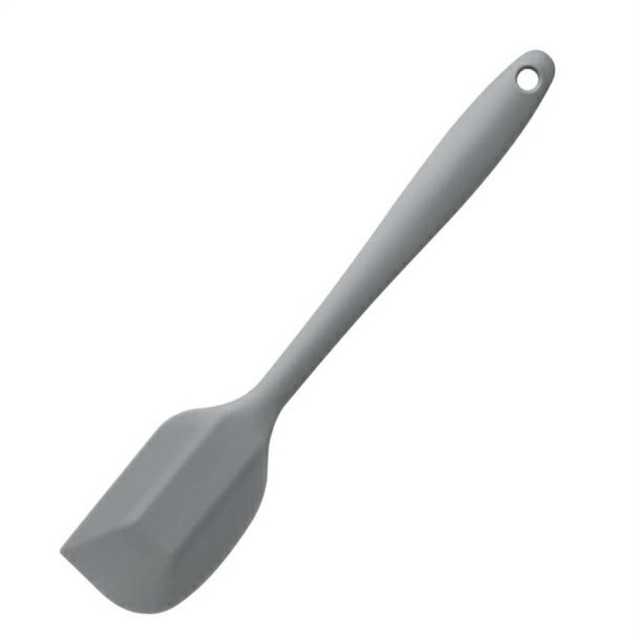 Kitchenware & Knives * | Free Delivery Vogue Silicone High Heat Large Spatula Grey