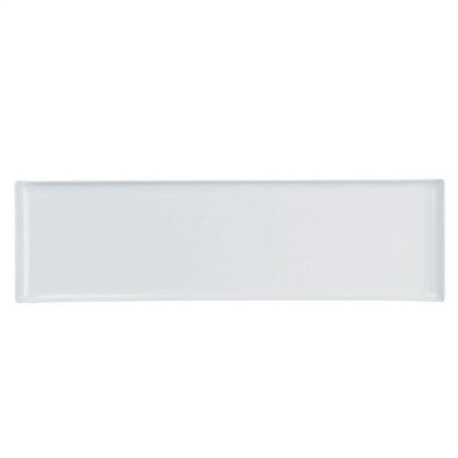 Crockery * | Low Price Churchill Alchemy Buffet Rectangular Trays 560Mm (Pack Of 4)