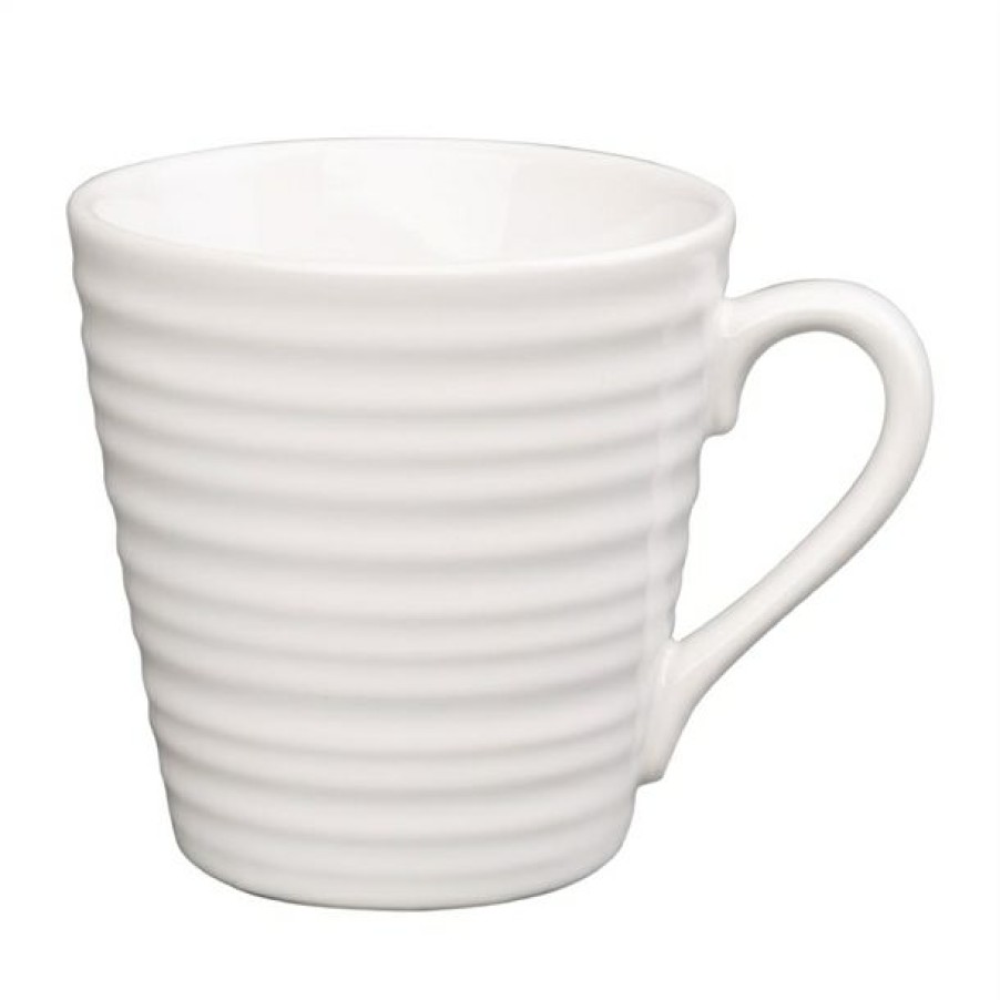 Crockery * | Free Delivery Olympia Cafe Aroma Mug White 340Ml 11.5Fl Oz (Box 6)