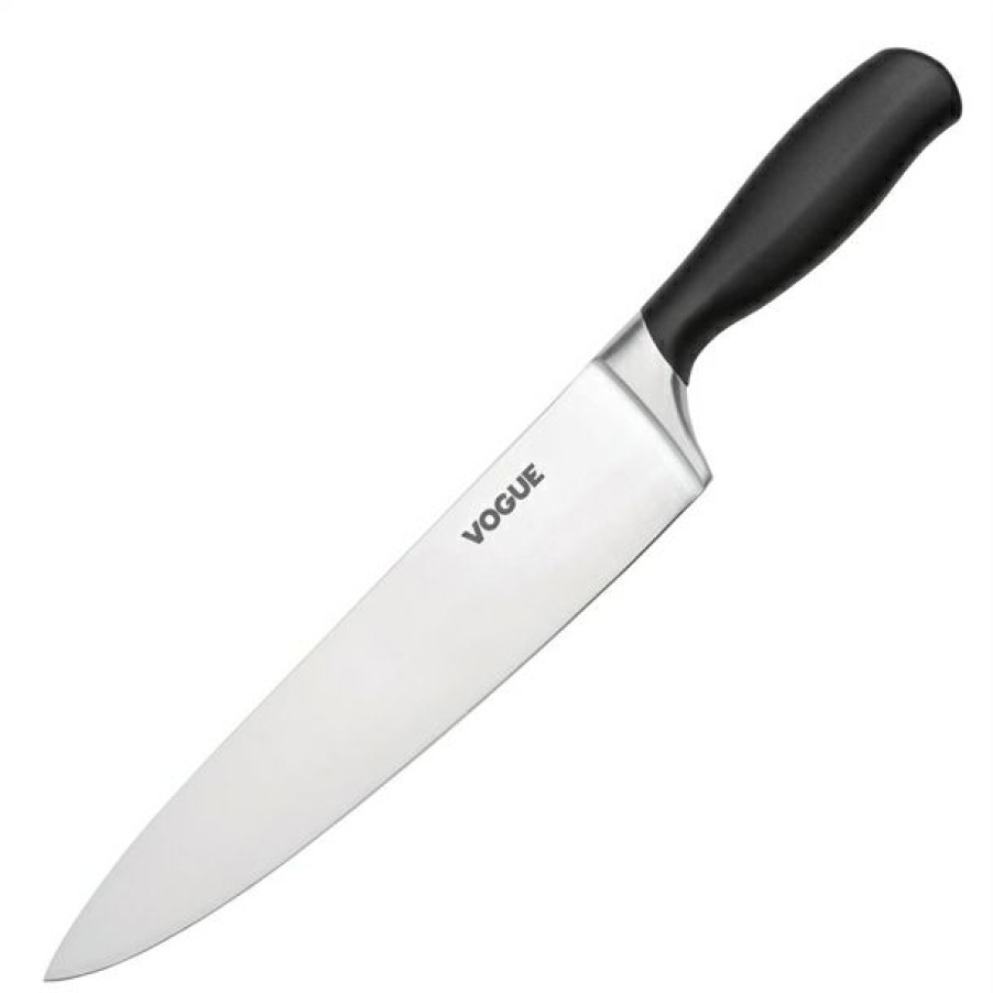 Kitchenware & Knives * | Top Sell Vogue Soft Grip Chefs Knife 25.5Cm