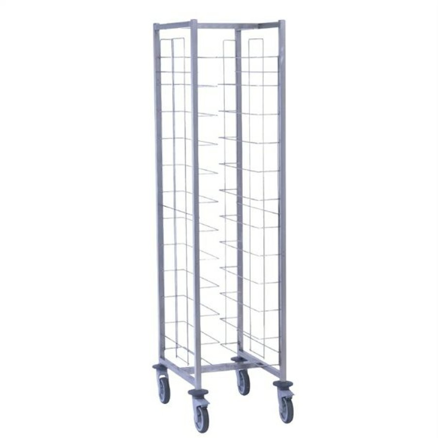 Furniture * | Low Price Tournus Self Clearing Trolley 12 Levels