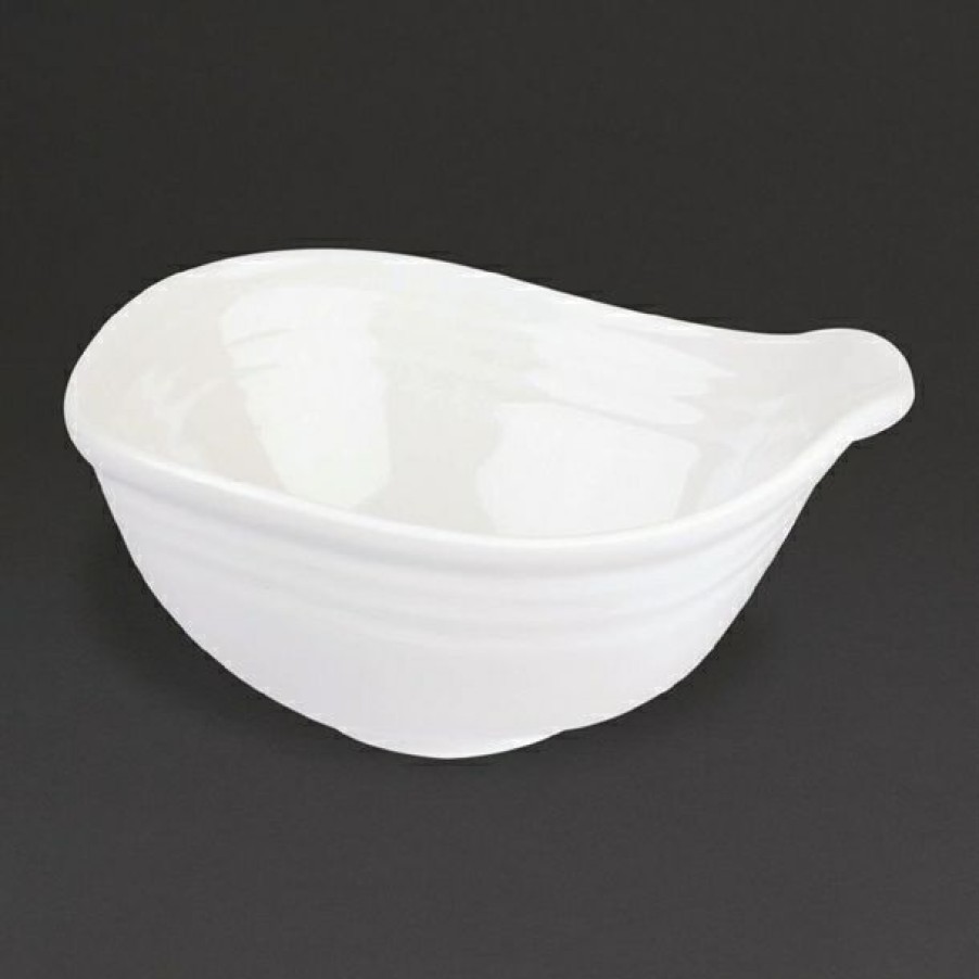 Crockery * | Excellent Churchill Discover Tear Bowls White 137Mm (Pack Of 12)