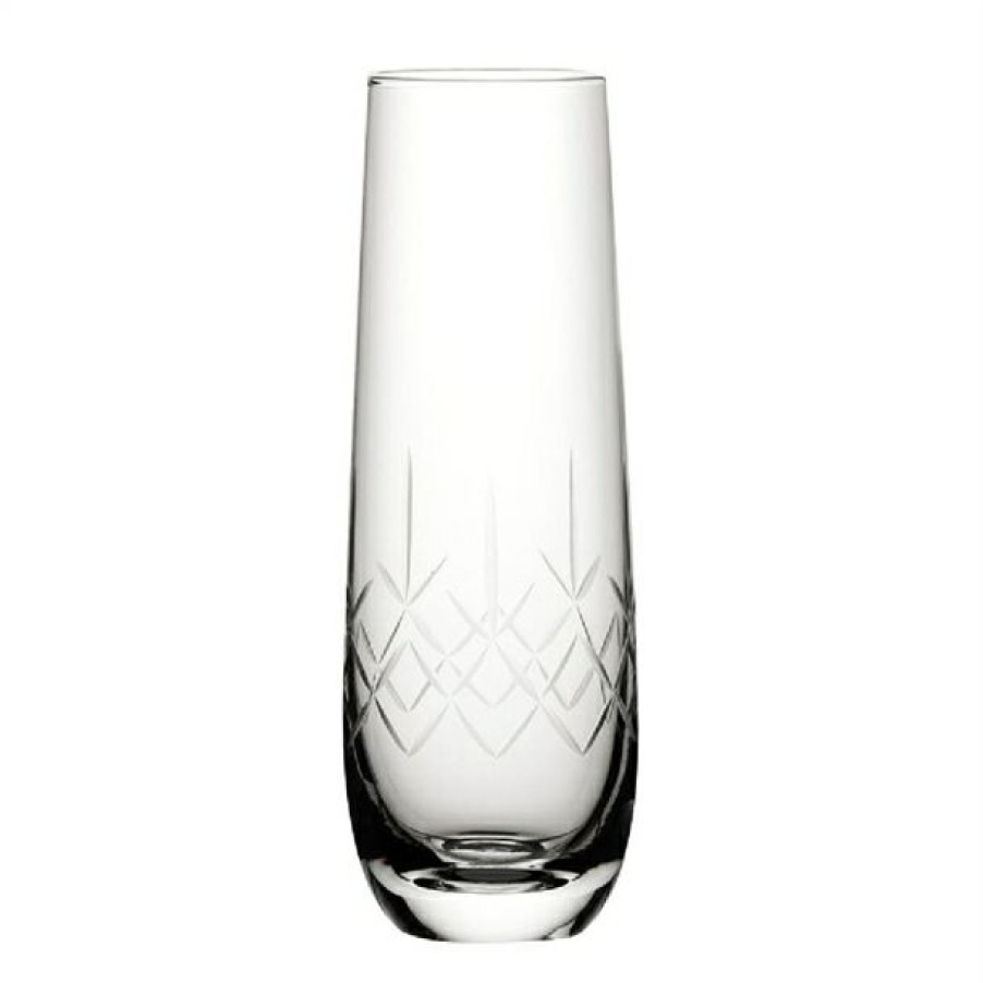 Glassware * | Wholesale Utopia Raffles Vintage Champagne Glasses 300Ml (Pack Of 6)