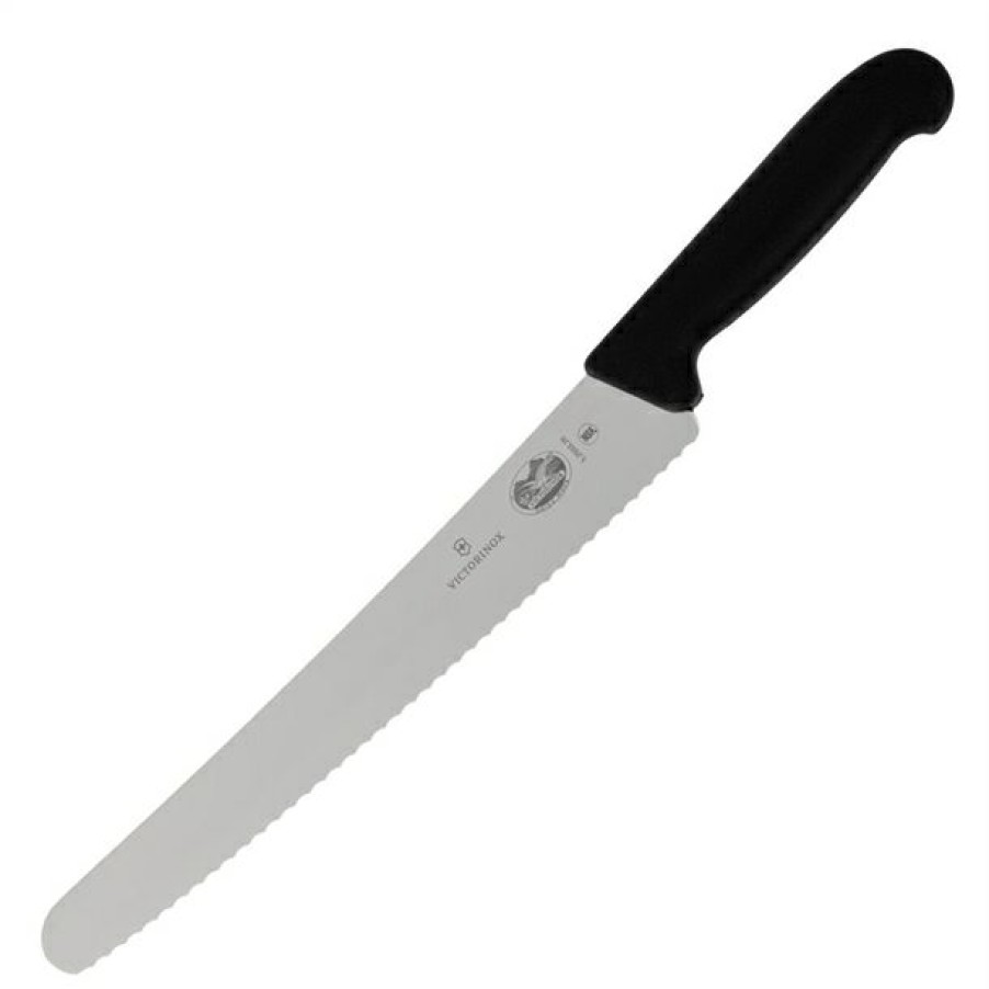 Kitchenware & Knives * | Reliable Quality Victorinox Serrated Curved Blade Pastry Knife 25.5Cm