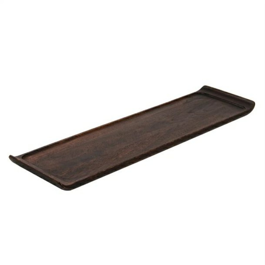 Crockery * | Reliable Quality Churchill Alchemy Wooden Buffet Trays 560Mm (Pack Of 4)