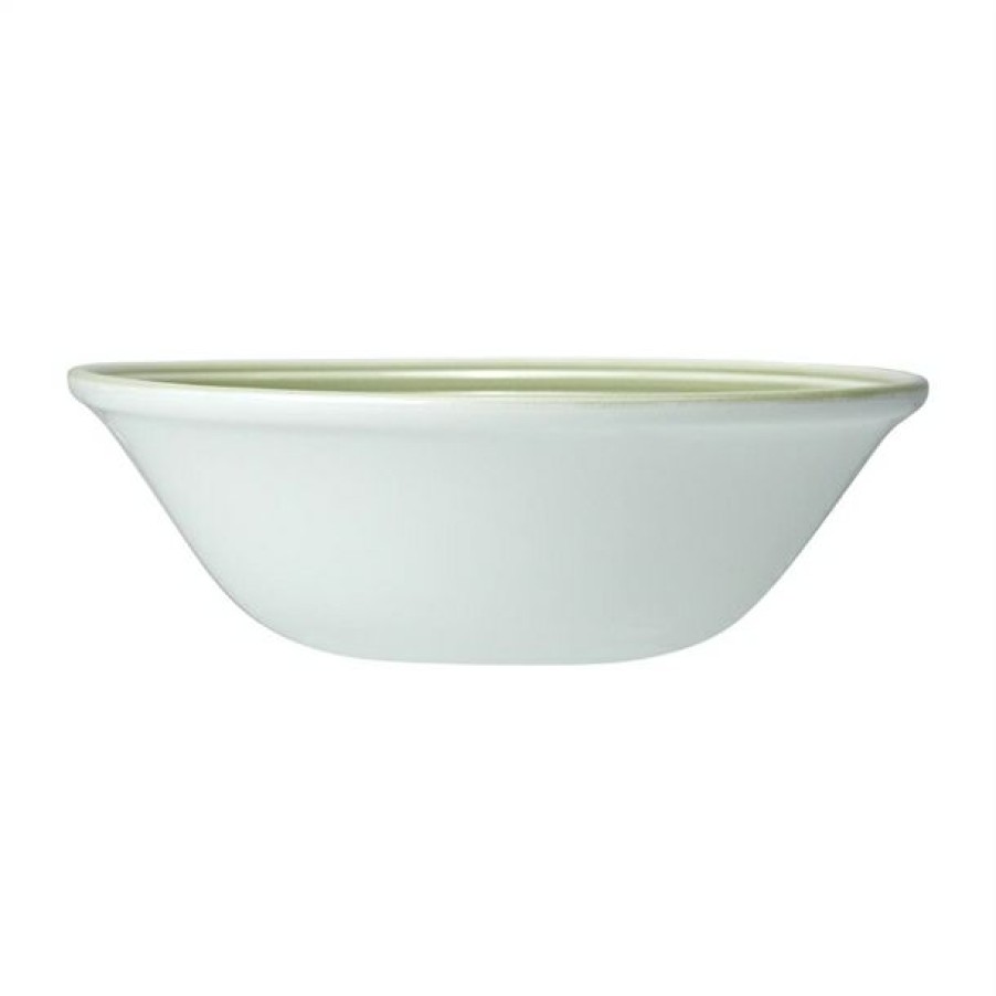 Crockery * | Typical Style Steelite Bead Sage Oatmeal Bowls 165Mm (Pack Of 12)