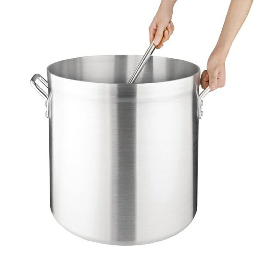 Kitchenware & Knives * | Quality Guarantee Vogue Stock Pot 47.2Ltr