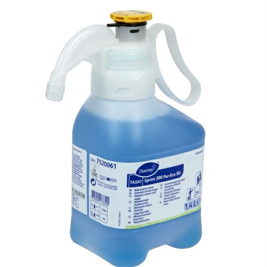 Consumables * | Free Delivery Taski Smartdose Sprint 200 Pur-Eco Multi-Purpose Cleaner Super Concentrate 1.4Ltr