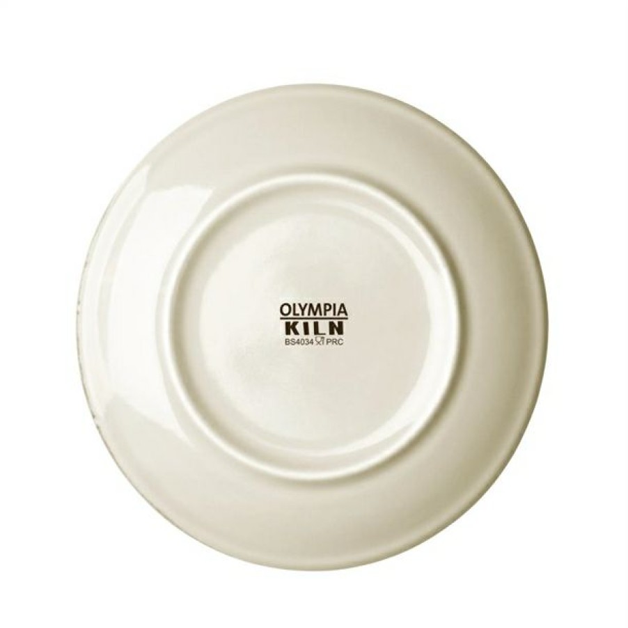 Crockery * | Bestsellers Olympia Kiln Sandstone Round Coupe Plates 180Mm (Pack Of 6)