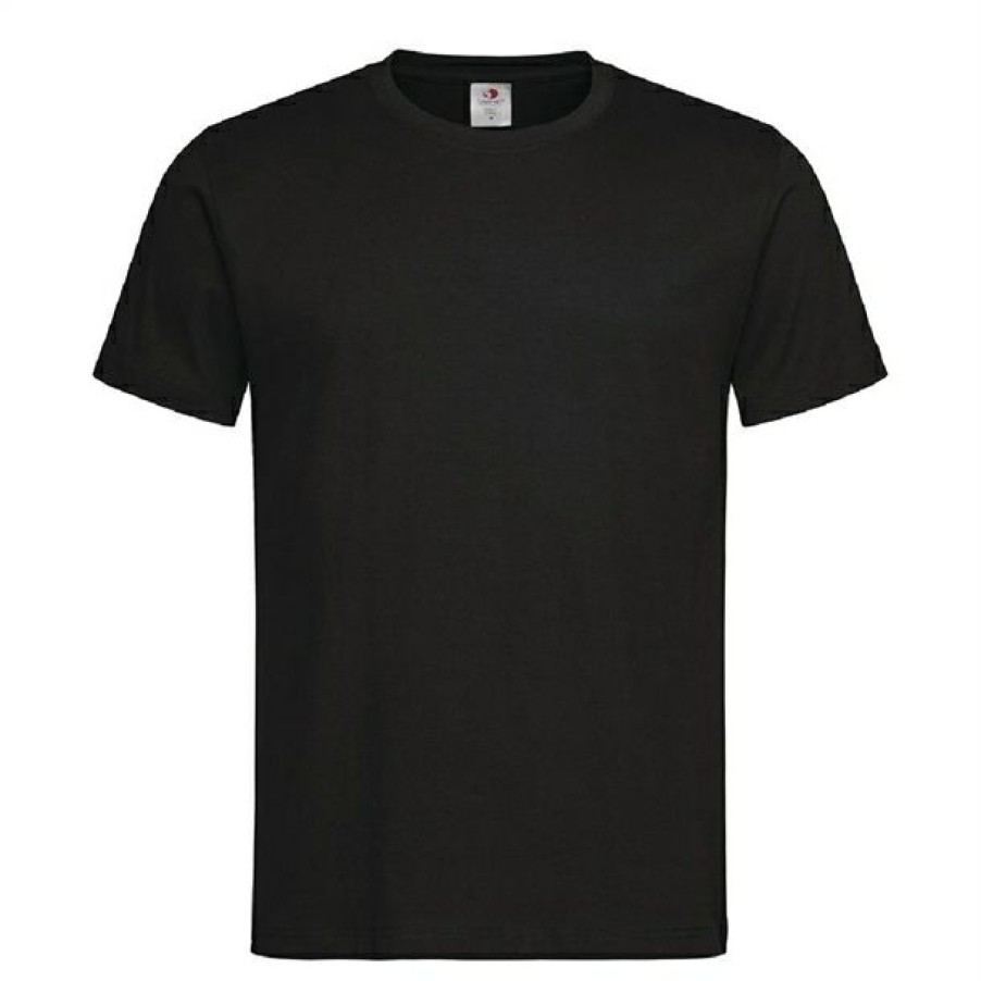 Chefs Clothing Aprons Footwear * | Excellent Nisbets Essentials T-Shirts Black