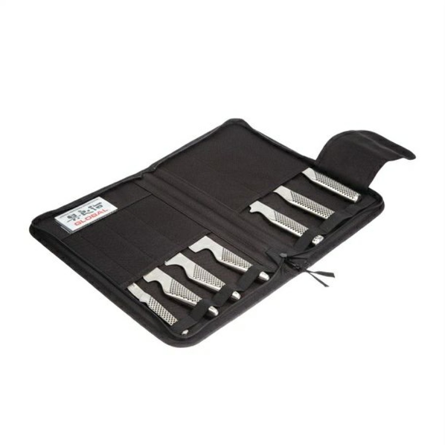 Kitchenware & Knives * | Promotion Global 7 Piece Knife Set With Case