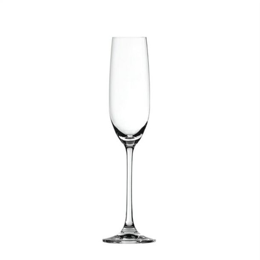 Glassware * | Discount Online Spiegelau Salute Champagne Glasses 215Ml (Pack Of 12)