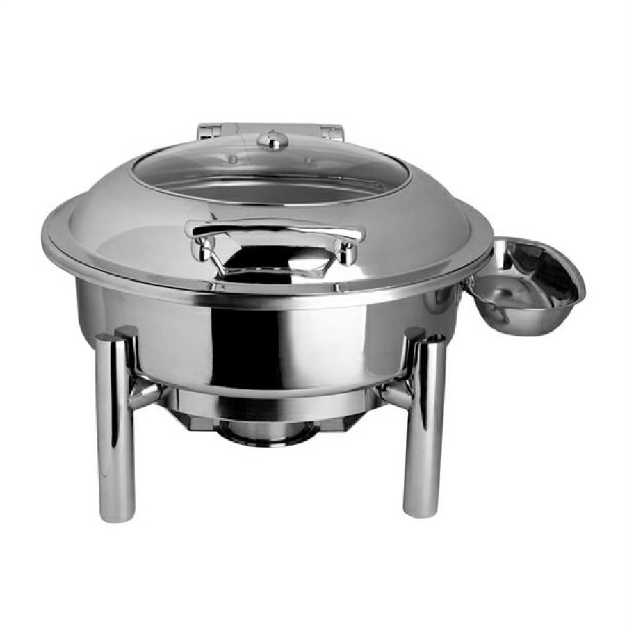 Crockery * | Typical Style Steelite Creations Round Chafing Dish Stand 286X165Mm