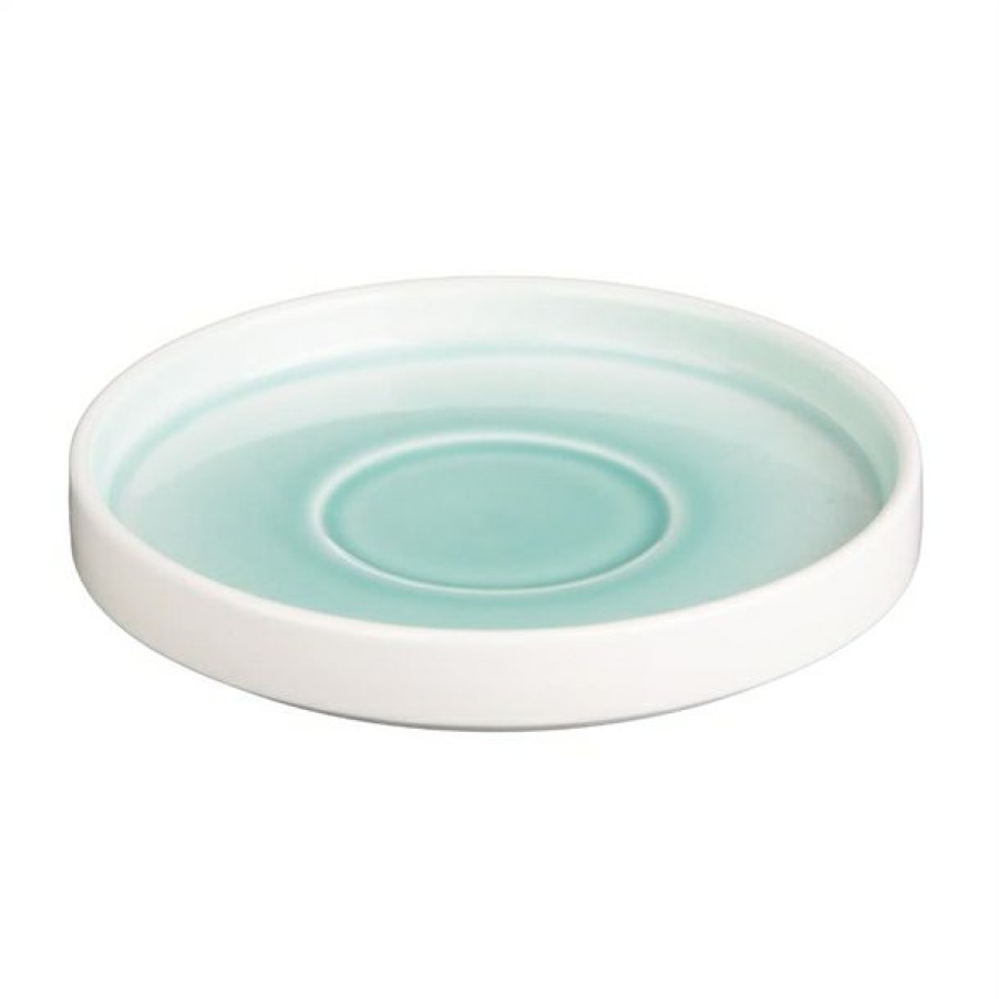 Crockery * | Sale Olympia Fondant Saucer Mint 152Mm 6 For Cu444 (Box 6)