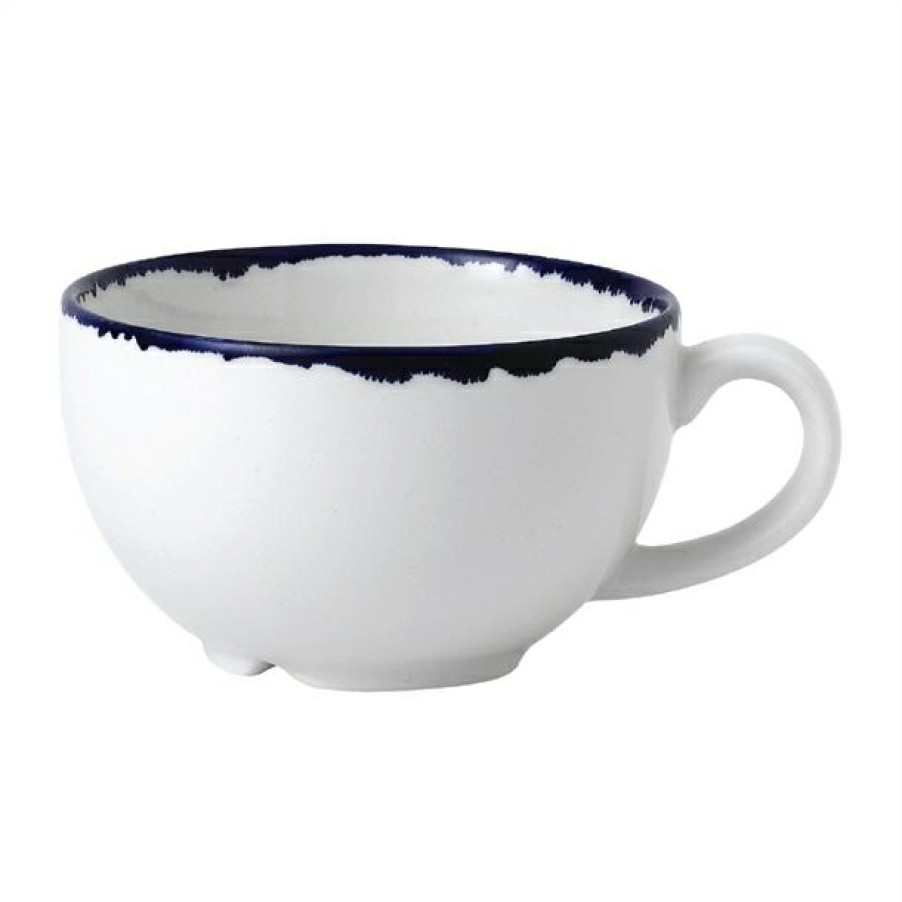 Crockery * | Exquisite Gifts Dudson Harvest Ink Cappuccino Cup 227Ml (Pack Of 12)